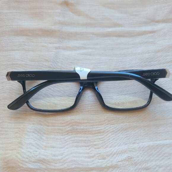 NEW & AUTHENTIC JIMMY CHOO EYEGLASSES MODEL JC225, SIZE 52-15-145, C/ BLACK - Picture 3 of 3
